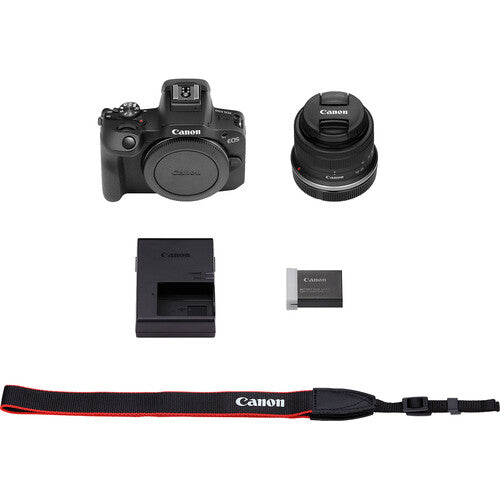 Canon EOS R100 Mirrorless Camera with 18-45mm Lens