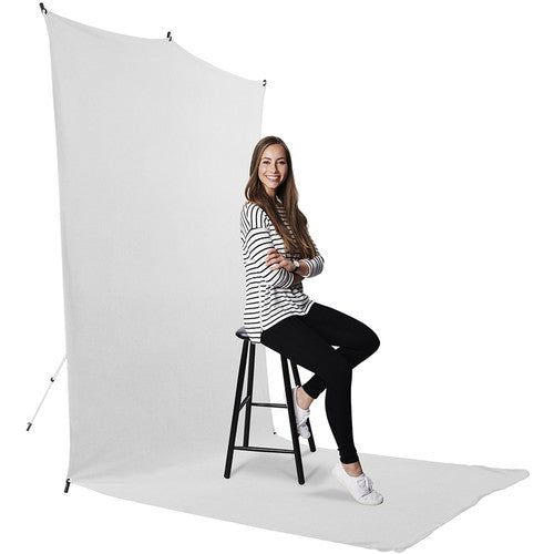 Savage Backdrop Extended Travel Kit (White, 5 x 12')