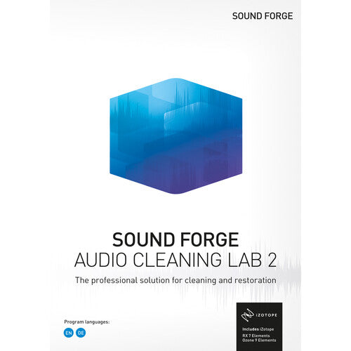 MAGIX SOUND FORGE Audio Cleaning Lab Audio Restoration Software (100+ Tier Site-License, Download)