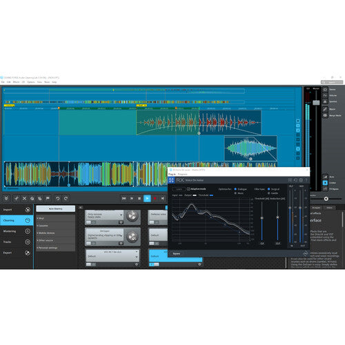 MAGIX SOUND FORGE Audio Cleaning Lab Audio Restoration Software (100+ Tier Site-License, Download)