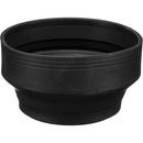 Kaiser 72mm 3-in-1 Rubber Lens Hood