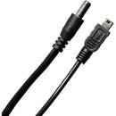 2.5mm Male Power Cable to Mini USB Cable 5 VDC (24", Regulated) GOPro HERO3, HERO3+,HERO4 Indipro 