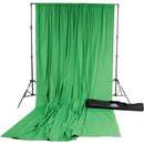 Savage Accent Muslin Background Kit (10 x 24', Chroma Green)