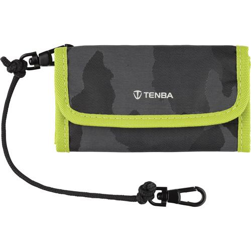 Tenba Reload SD 9 Card Wallet (Camouflage/Lime)