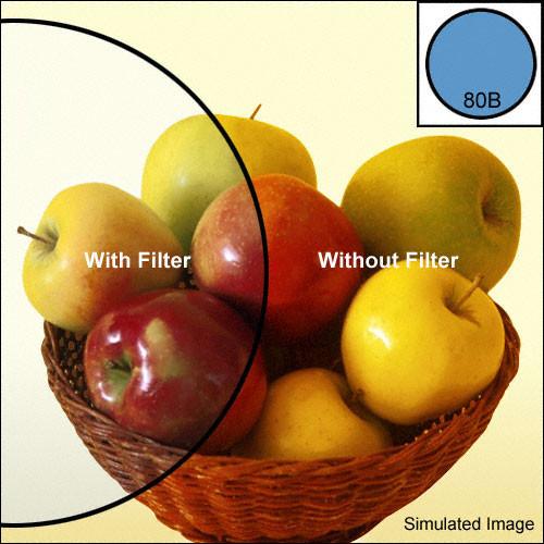 Heliopan 52mm KB 12 (80B) Cooling Color Conversion Glass Filter