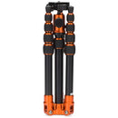 MeFOTO BackPacker Travel Tripod (Orange)