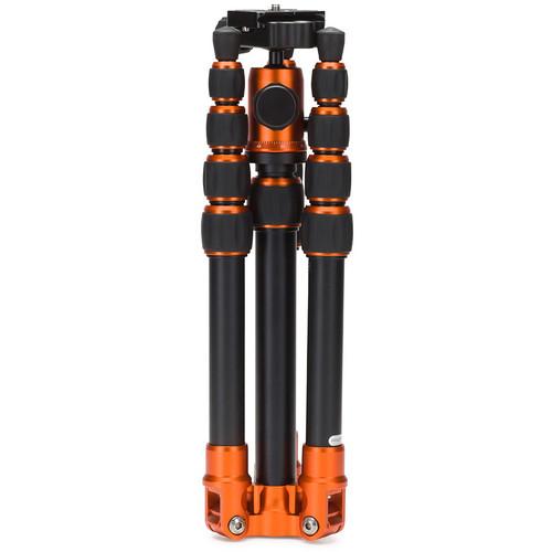 MeFOTO BackPacker Travel Tripod (Orange)