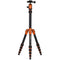 MeFOTO BackPacker Travel Tripod (Orange)