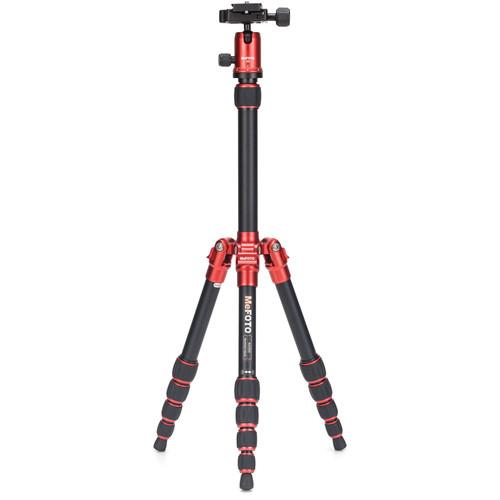 MeFOTO BackPacker Travel Tripod (Red)