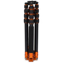 MeFOTO RoadTrip Aluminum Travel Tripod Kit (Orange)