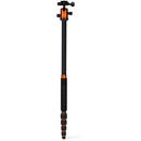 MeFOTO RoadTrip Aluminum Travel Tripod Kit (Orange)