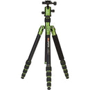 MeFOTO RoadTrip Aluminum Travel Tripod Kit (Green)