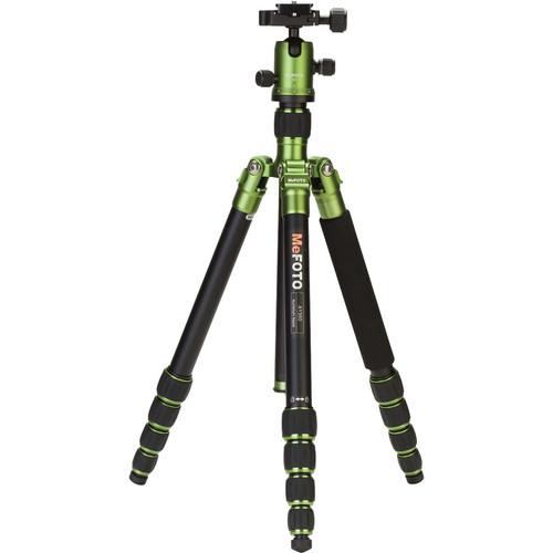 MeFOTO RoadTrip Aluminum Travel Tripod Kit (Green)