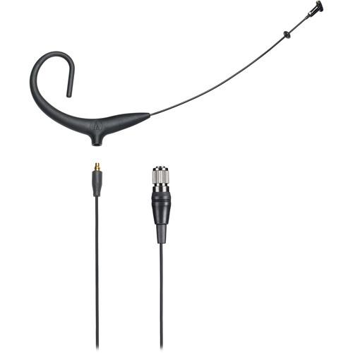 Audio-Technica BP894xcH MicroSet Cardioid Condenser Headworn Wireless Mic - Detachable Cable w/ cH Connector - Black