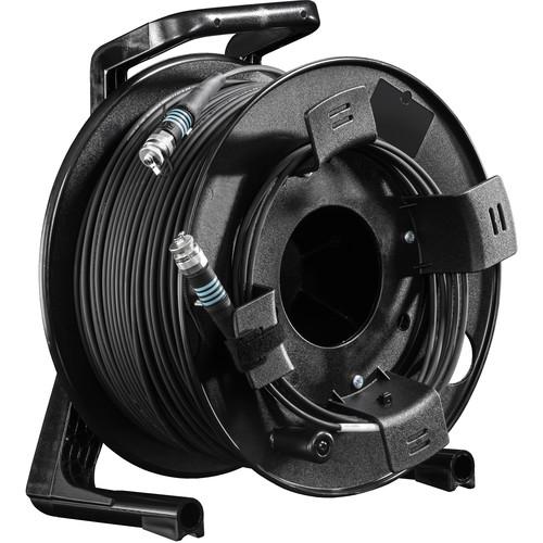 FieldCast 4Core Multi-Mode Fiber Optic Cable on Winding Drum (Ultra-Light, 656')