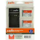 Jupio Pair of NB-13L Batteries and USB Single Charger Value Pack