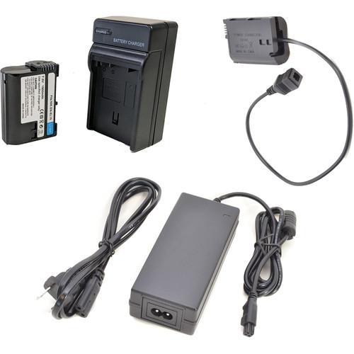 Bescor ENEL15 Battery, Charger, Coupler & AC Adapter Kit for Select Nikon Cameras