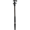 Benro Tripster Travel Tripod (1 Series, Black, Carbon Fiber)