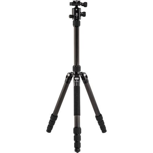 Benro Tripster Travel Tripod (2 Series, Black, Carbon Fiber)