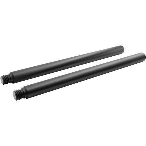 Genustech 15mm Extension Rods (Black, 8", Pair)