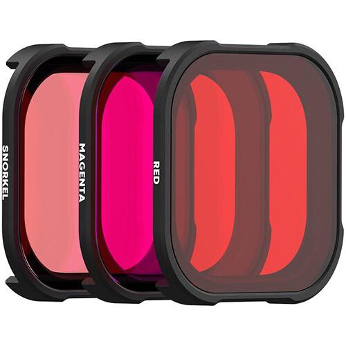 PolarPro DiveMaster 3-Pack Filter Kit for GoPro HERO9 Black Protective Housing