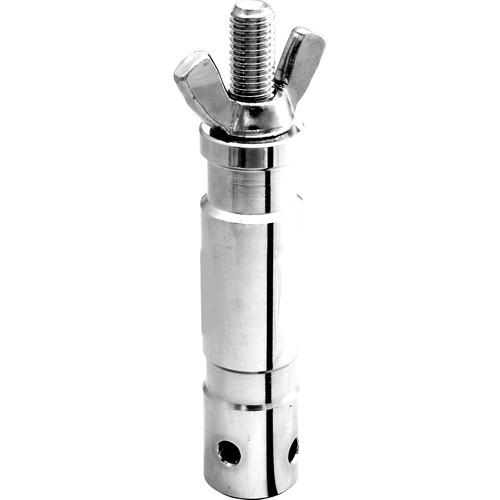 Kupo 28mm Steel Spigot with M12 Thread and Wing Nut