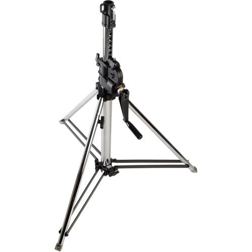 Kupo 2-Section Wind-Up Follow Spot Stand (Chrome, 4.8')