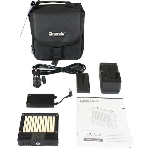 Cineroid 18W On-Camera Variable Color LED Light Kit