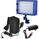 Bescor LED144 Studio/On-Camera Light with External Battery Pack