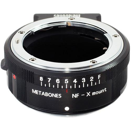 Metabones Nikon G to X-mount adapter (Black Matt)