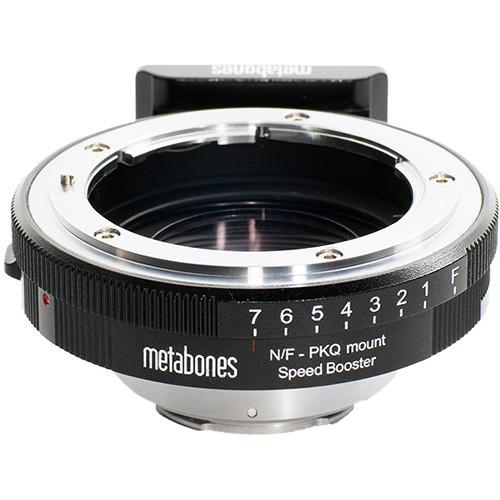 Metabones Nikon G to Qmount Speed Booster Devil Q666 0.50x (Black Matt)