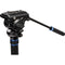 Benro Connect Video Aluminum Monopod with Flip Locks, 3-Leg Base, and S4 PRO Head