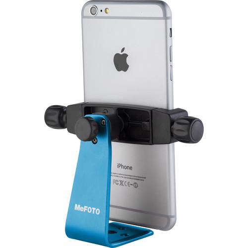 MeFOTO SideKick360 Plus Smartphone Tripod Adapter (Blue)