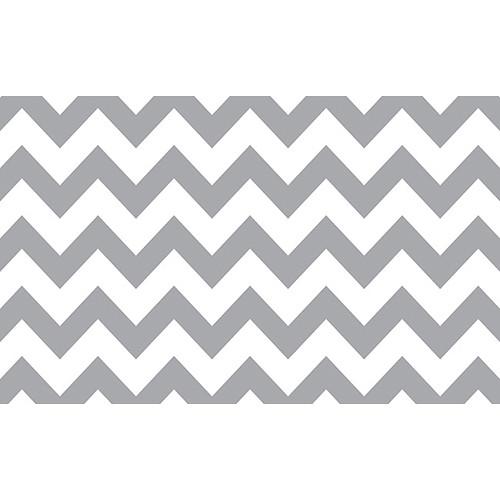 Savage Printed Background Paper (53" x 18', Gray & White Chevron)