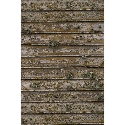 Savage Distressed Wood Wall Printed Vinyl Backdrop (5x7')