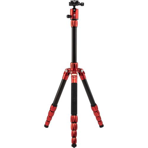 MeFOTO RoadTrip S Travel Tripod (Aluminum, Red)