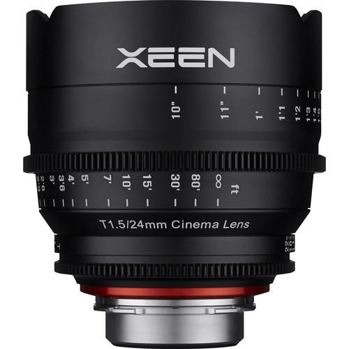 XEEN by ROKINON 24mm T1.5 Professional Cine Lens for PL Mount