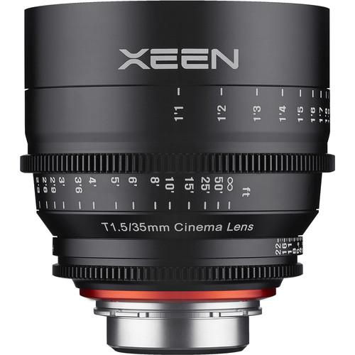 XEEN by ROKINON 35mm T1.5 Professional Cine Lens for PL Mount