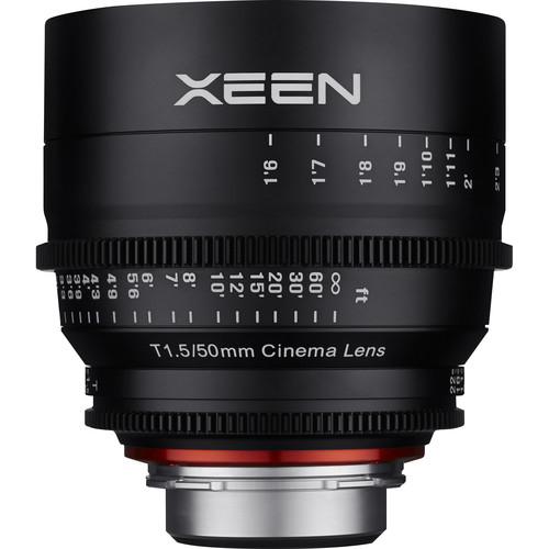 XEEN by ROKINON 50mm T1.5 Professional Cine Lens for Sony FE Mount