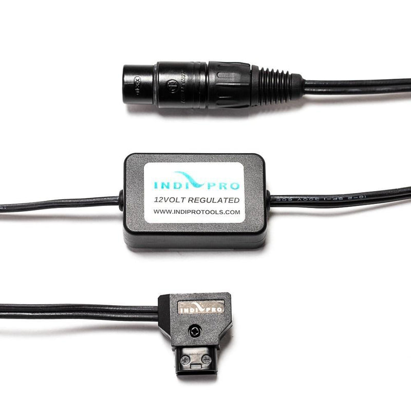 Refurbished 12 Volt D-Tap Converter with 4-Pin Neutrik XLR Connector (32") Indipro 