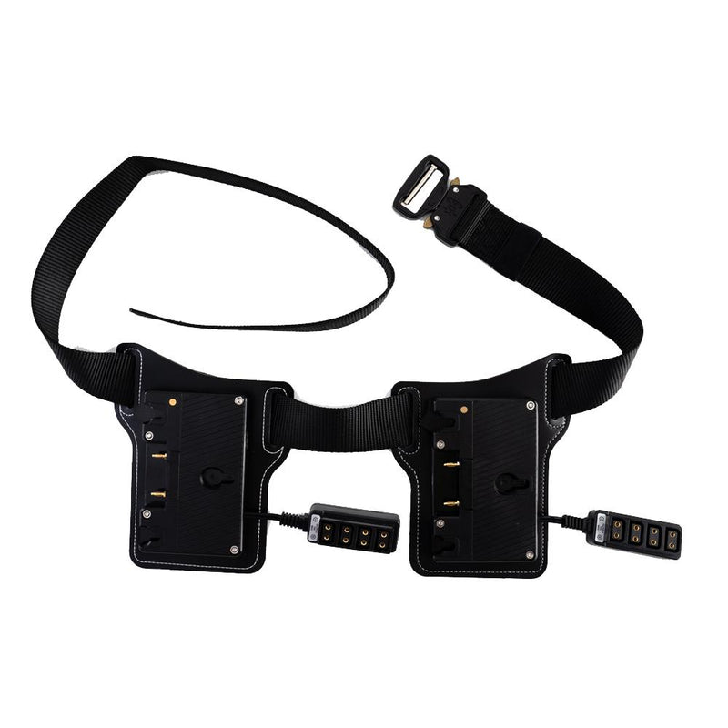 Dual Gold Mount Battery Belt w/ 10-way D-Tap Outputs Indipro 