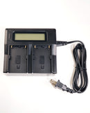 Dual LCD Charger for BP-U Series Batteries Indipro Tools 