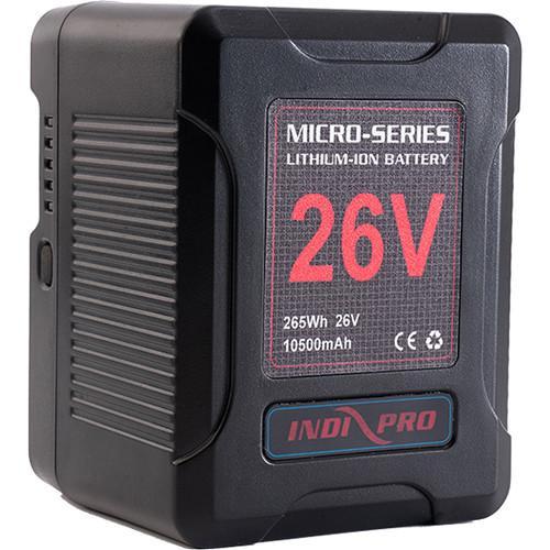 Micro-Series 26V 260Wh Lithium-Ion Battery (V-Mount) Indipro 