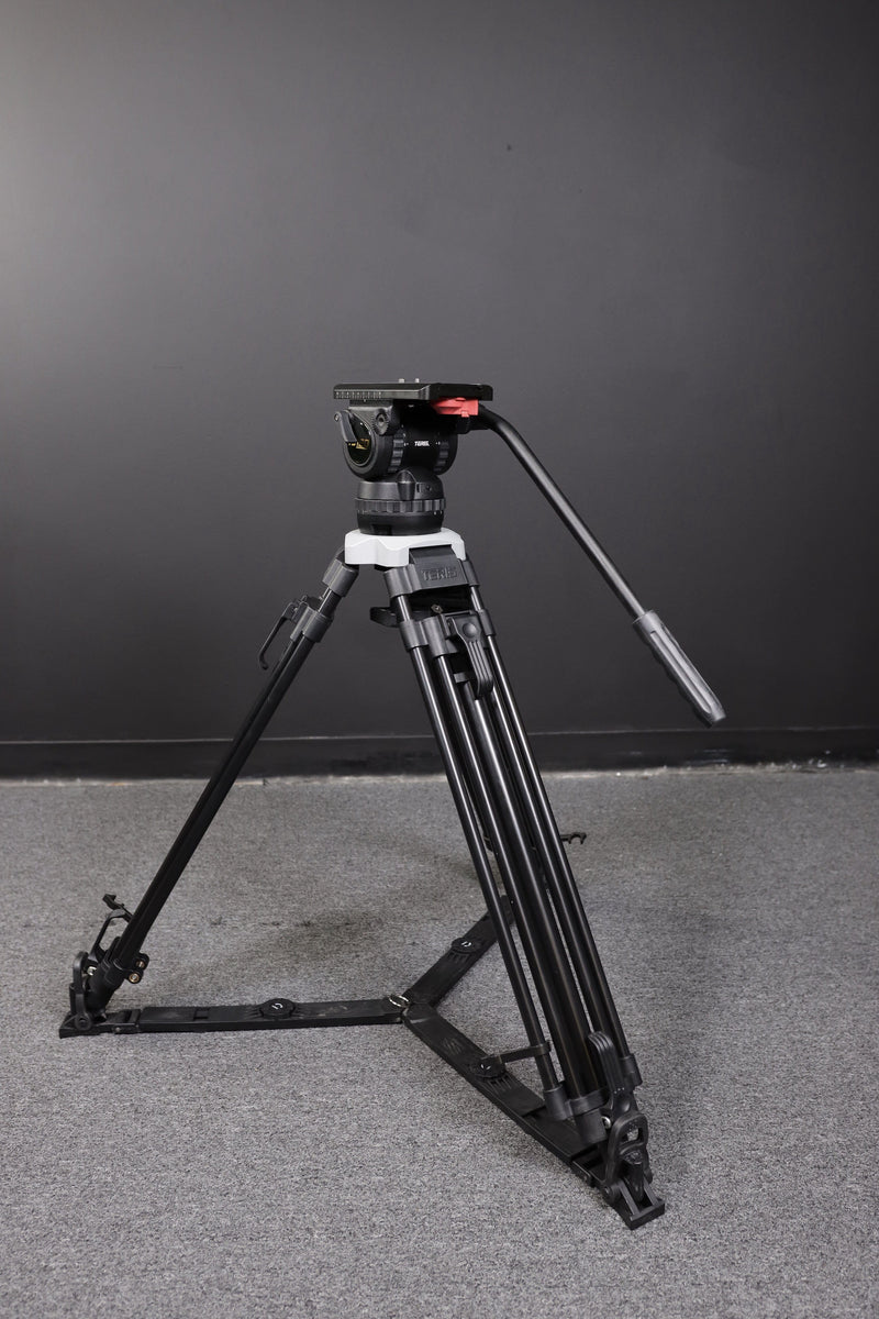 Open Box Teris TS120AL Fluid Head and Tripod Kit with Soft Case Fluid Head & Tripod Kit TERIS 